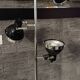 Vintage floor lamp with adjustable 3 spotlights