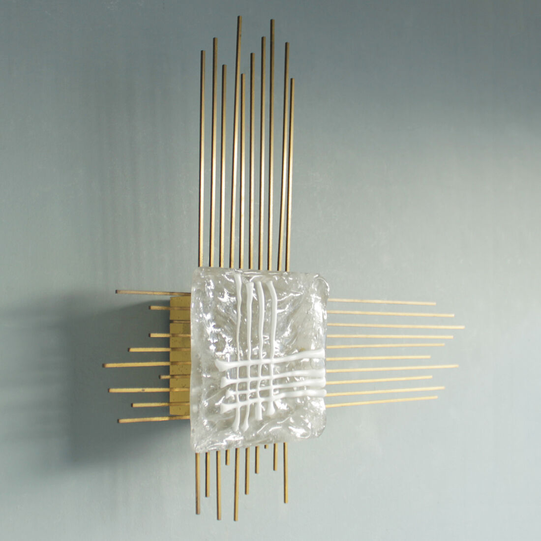 Sculptural Wall Light by Angelo Brotto for Esperia Italy, 60s
