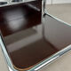 Chrome and smoked glass coffee table from the 70s.