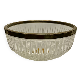 Grande coupe en cristal anglais