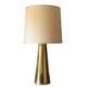 Conical brass table Lamp, Italy 1970