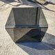 Table basse porte livres en verre 1970