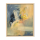 Abstract composition, oil on canvas, 54 x 64 cm