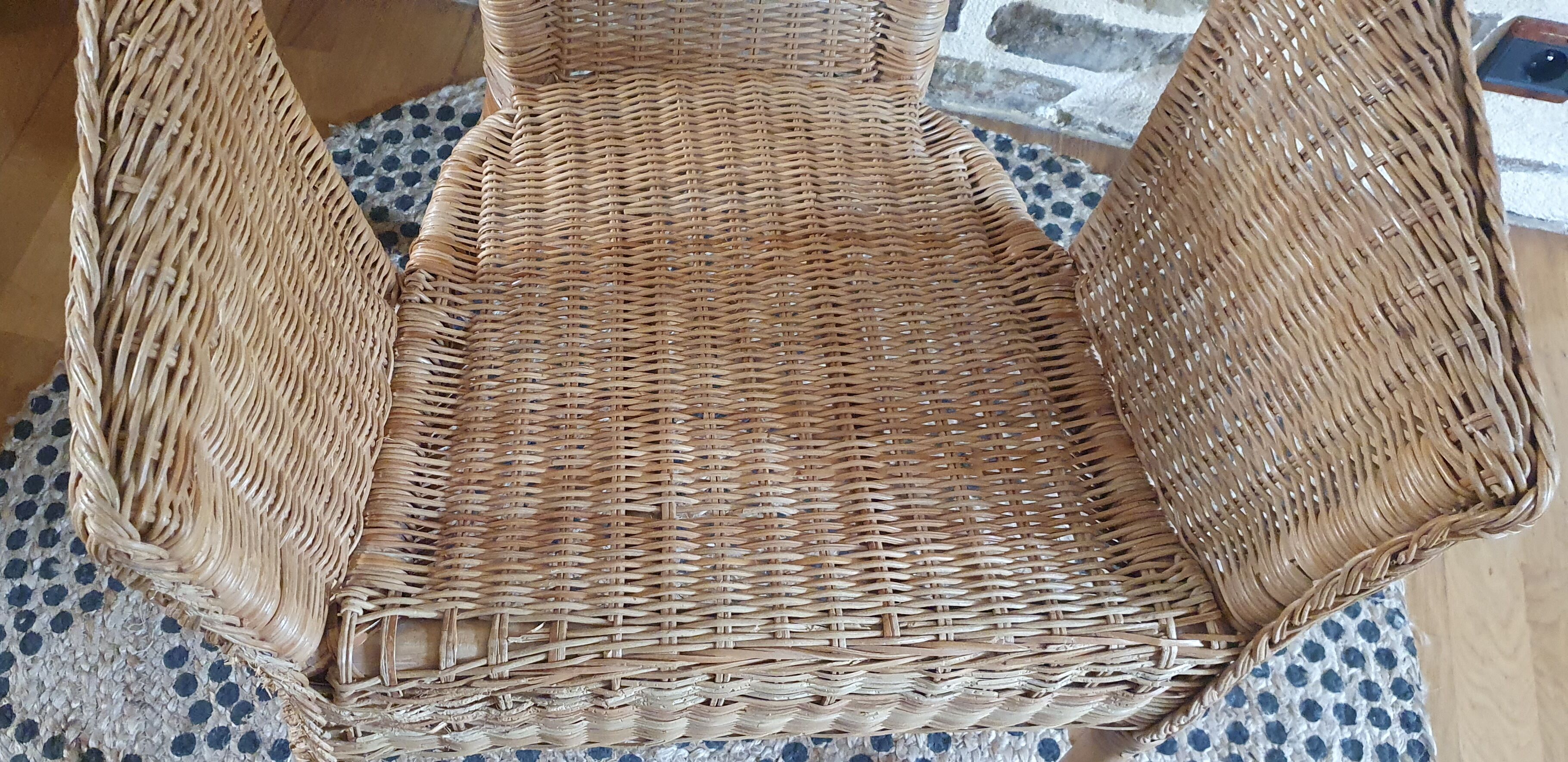 Fauteuil en rotin