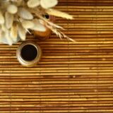 Rattan chest of drawers