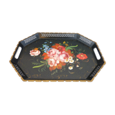 Painted sheet metal tray