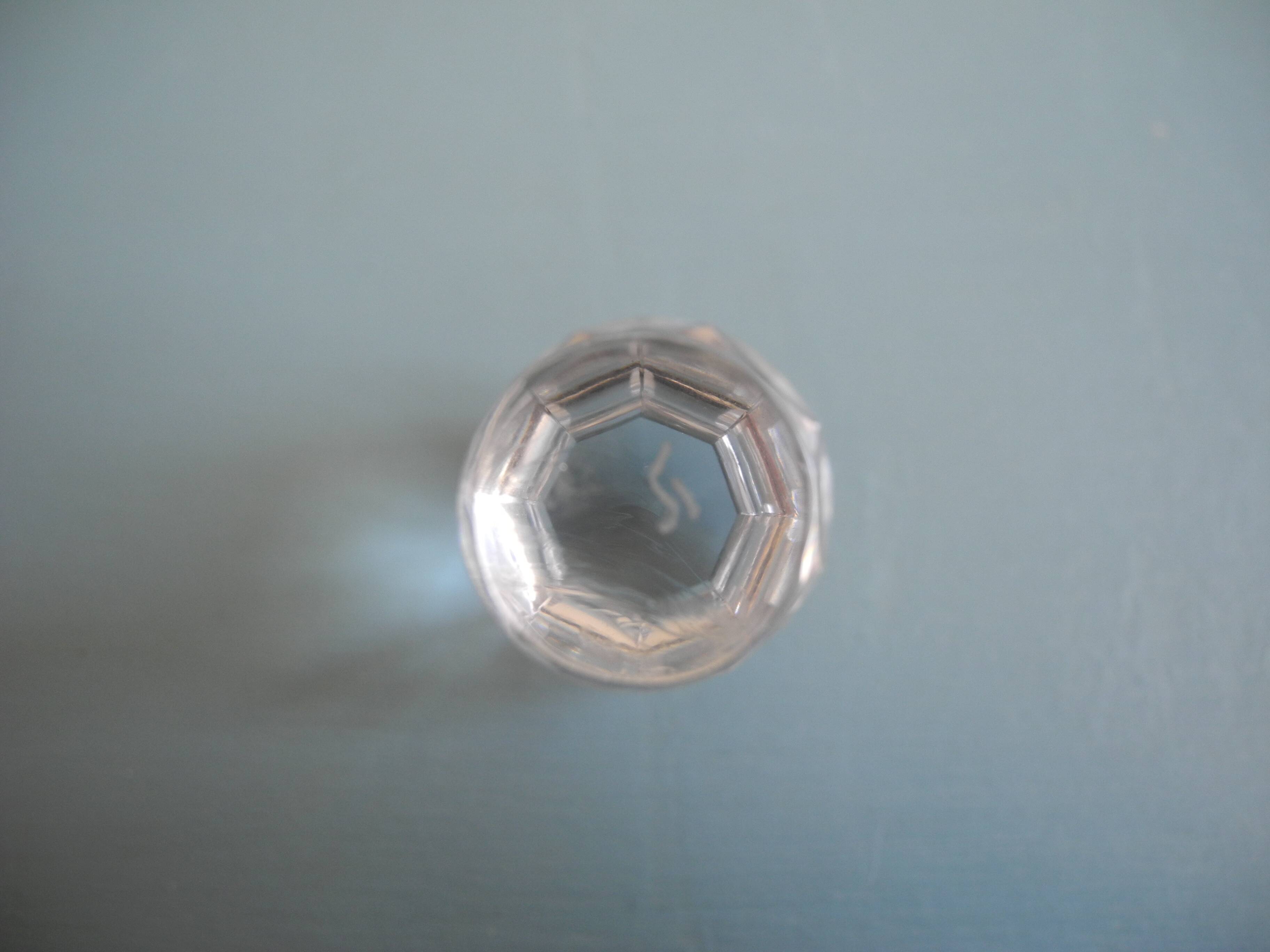 Crystal wine carafe Baccarat Pompadour antique crystal wine decanter