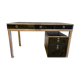 Bureau modèle 130 noire Guy Lefèvre 1970 maison Jansen