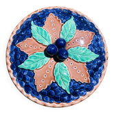 Illusion pie dish blueberry pie