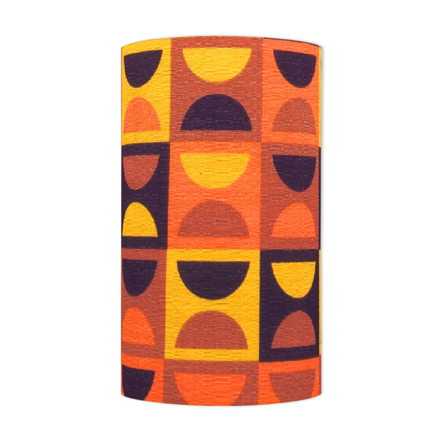 Lampshade Moma H30 D18 - vintage fabric 1970