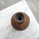 Vintage glazed terracotta jar