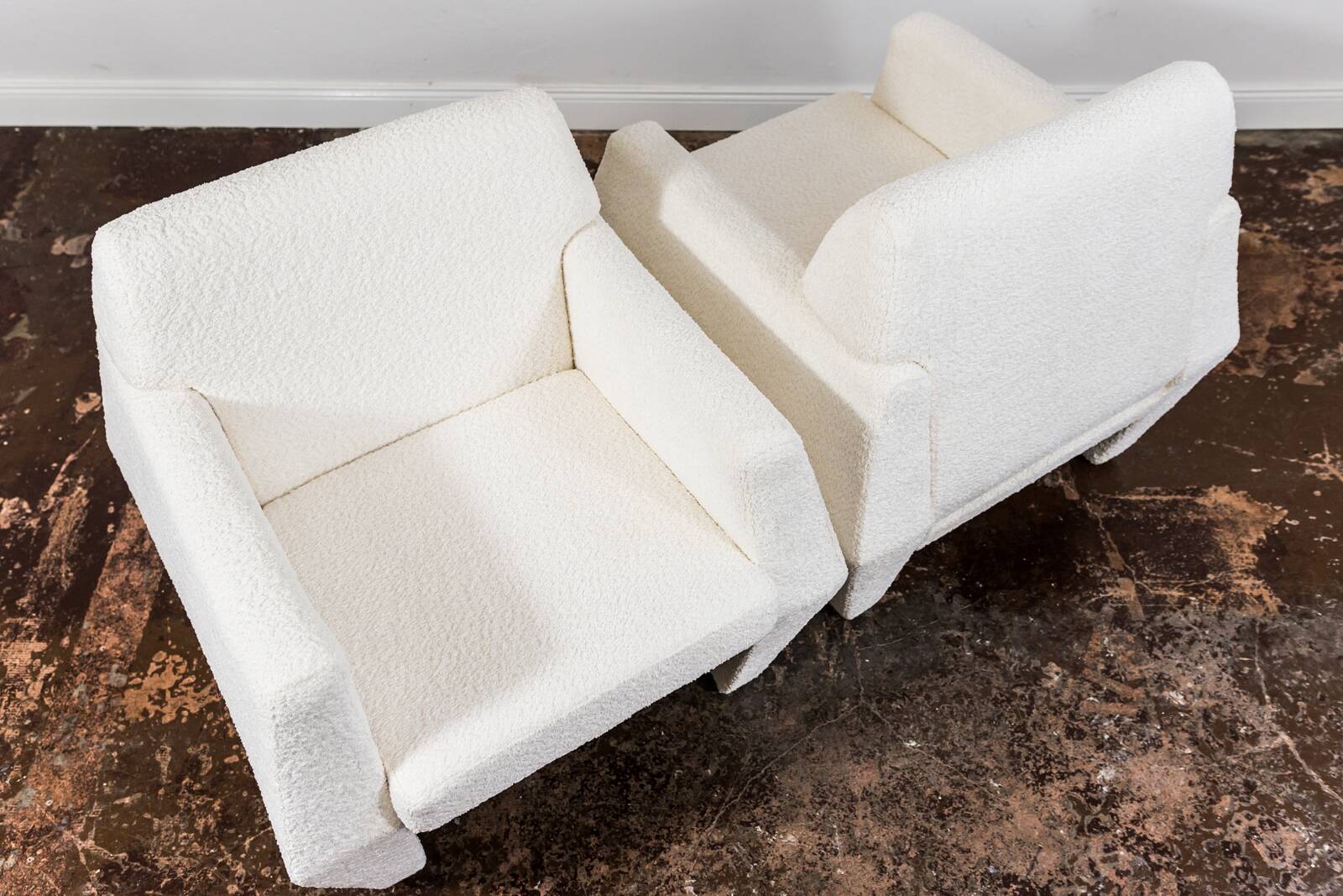 Geometric armchairs by LFM, Poland, 1970s