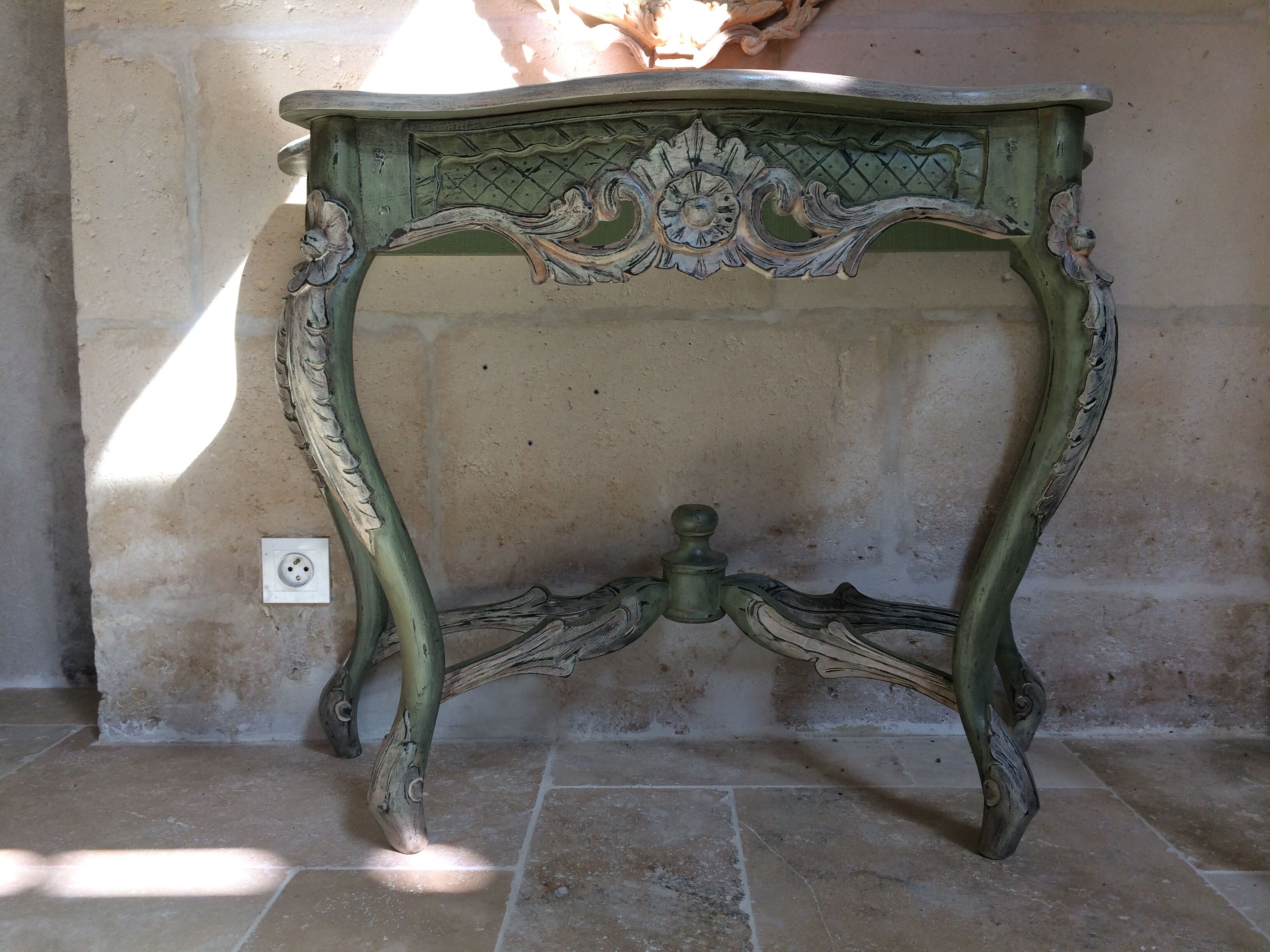 Louis XV-style console