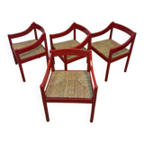 Set of 4 Carimate chairs