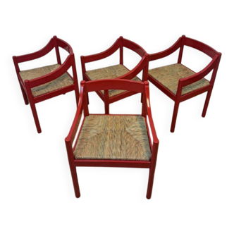 Set of 4 Carimate chairs