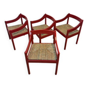 Set of 4 Carimate chairs