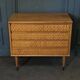 1960 rattan chest of drawers 4 drawers spindle legs
