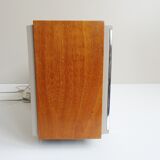 Mid century radio, tube radio europa 3030 with wood paneling