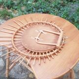 1960s rattan hairdresser's chair