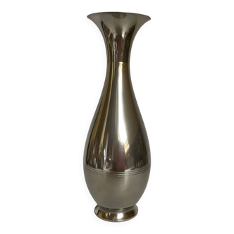 Large metal vase