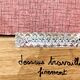 Set of 12 lead crystal knife rests
