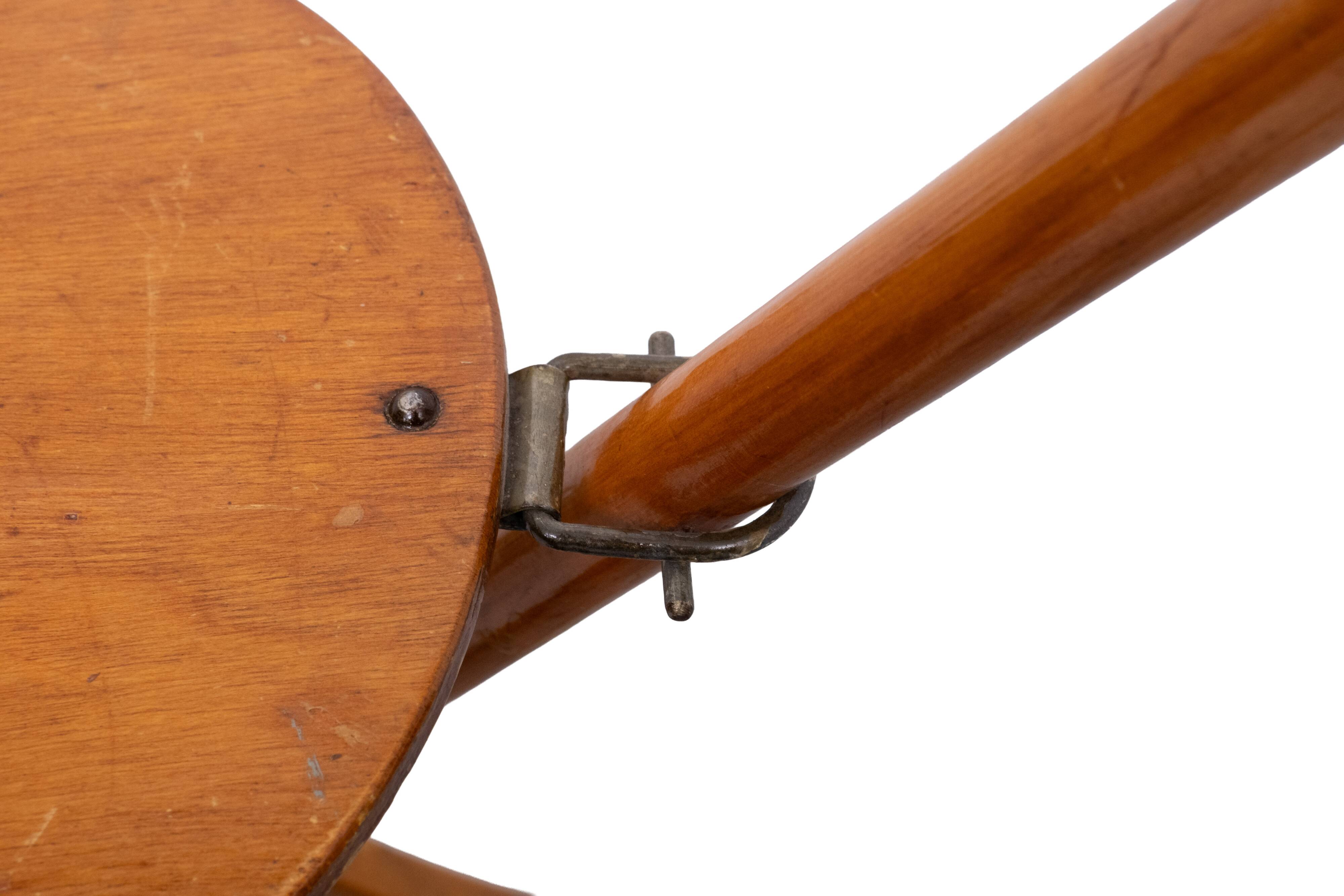 A Finnish folding chair designed for the 1952 summer Olympics in Helsinki.