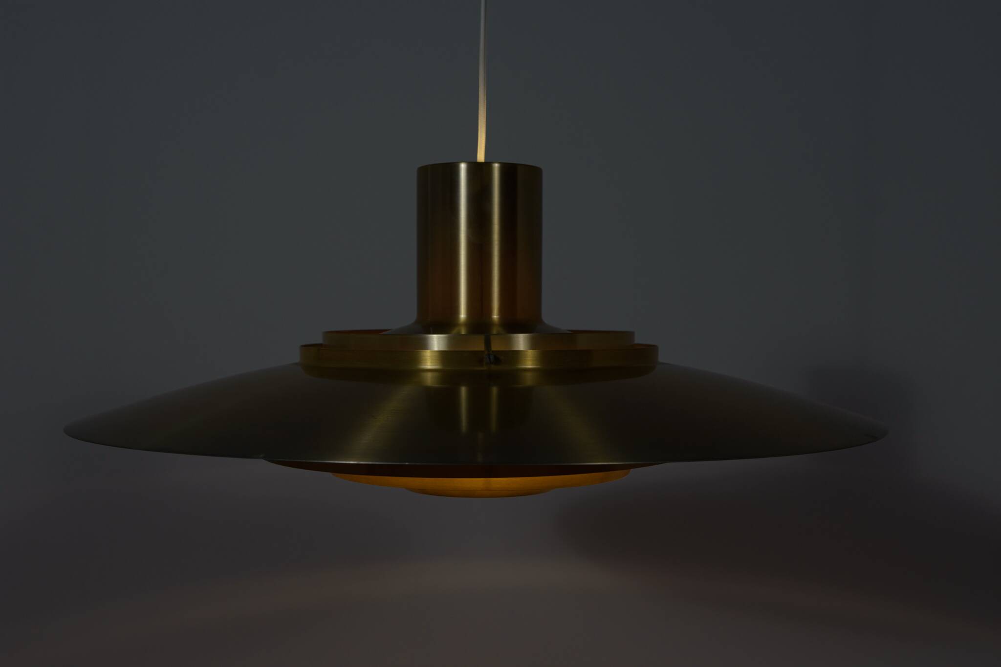 Mid-Century  Large Ceiling Lamp Model P700 by Preben Fabricius & Jørgen Kastholm for Nordisk Solar,
