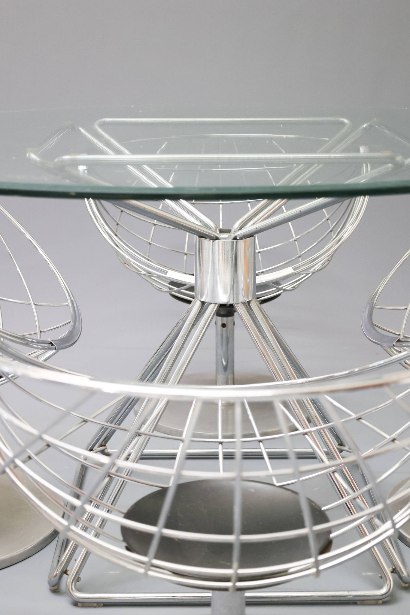Rudi Verelst for Novalux - Dining set, 1980s.