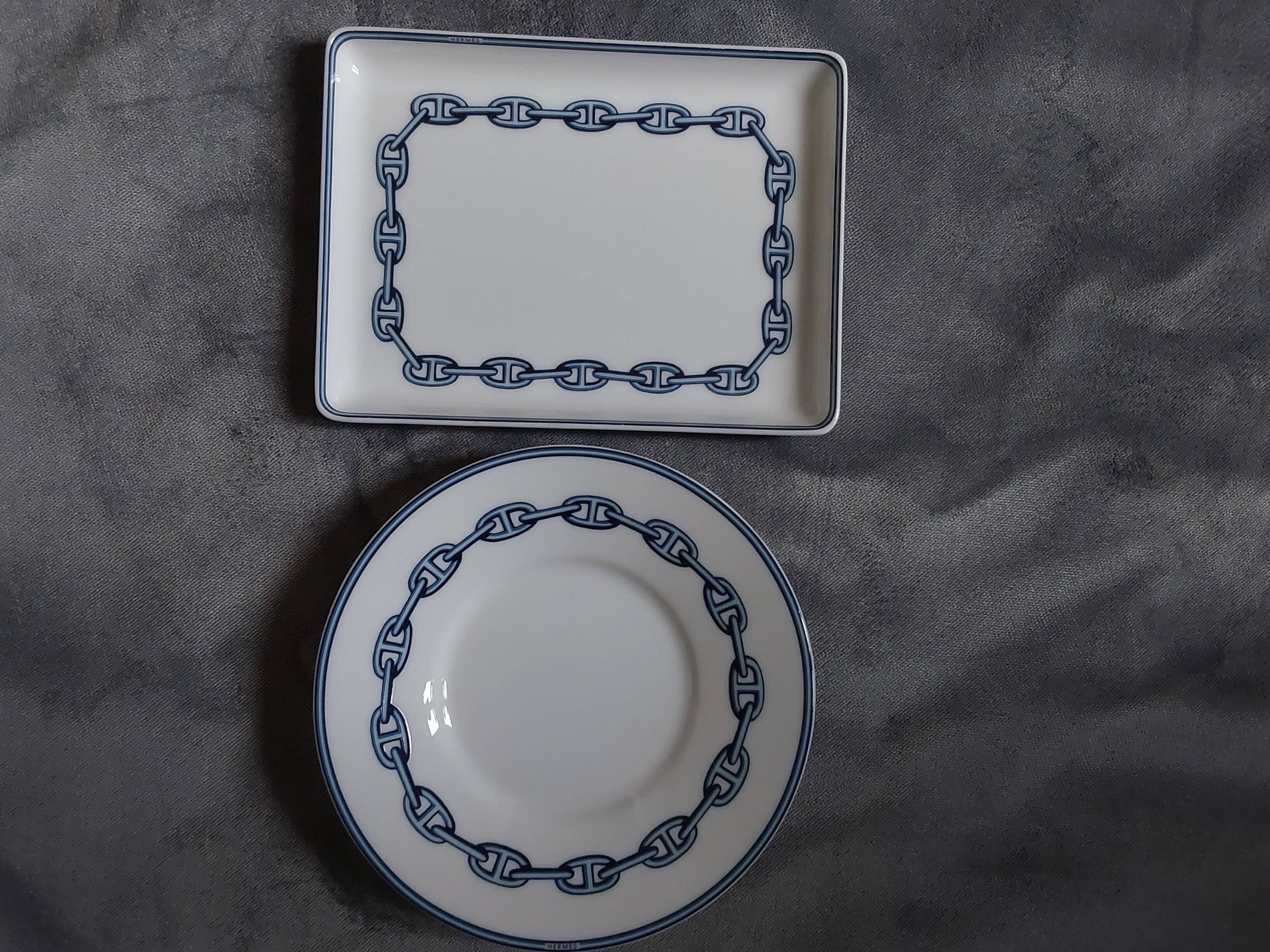 Tray and saucer Hermès