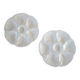 2 oyster plates Gien