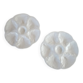 2 oyster plates Gien
