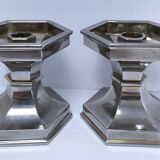 Pair of Nagel design candlesticks from the 80s
