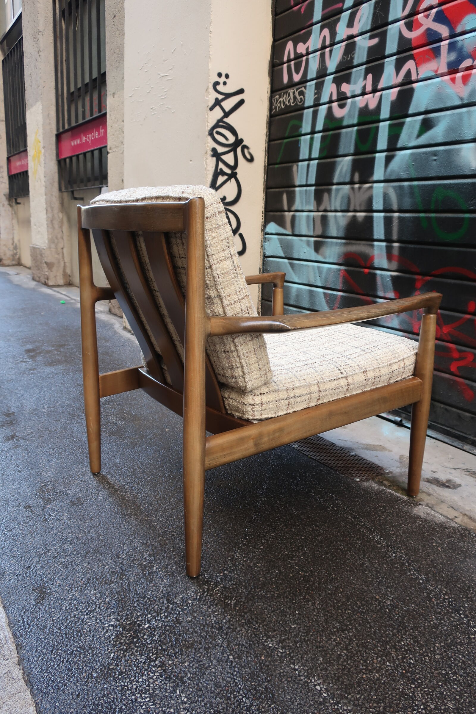 Scandinavian armchair from the 1960s