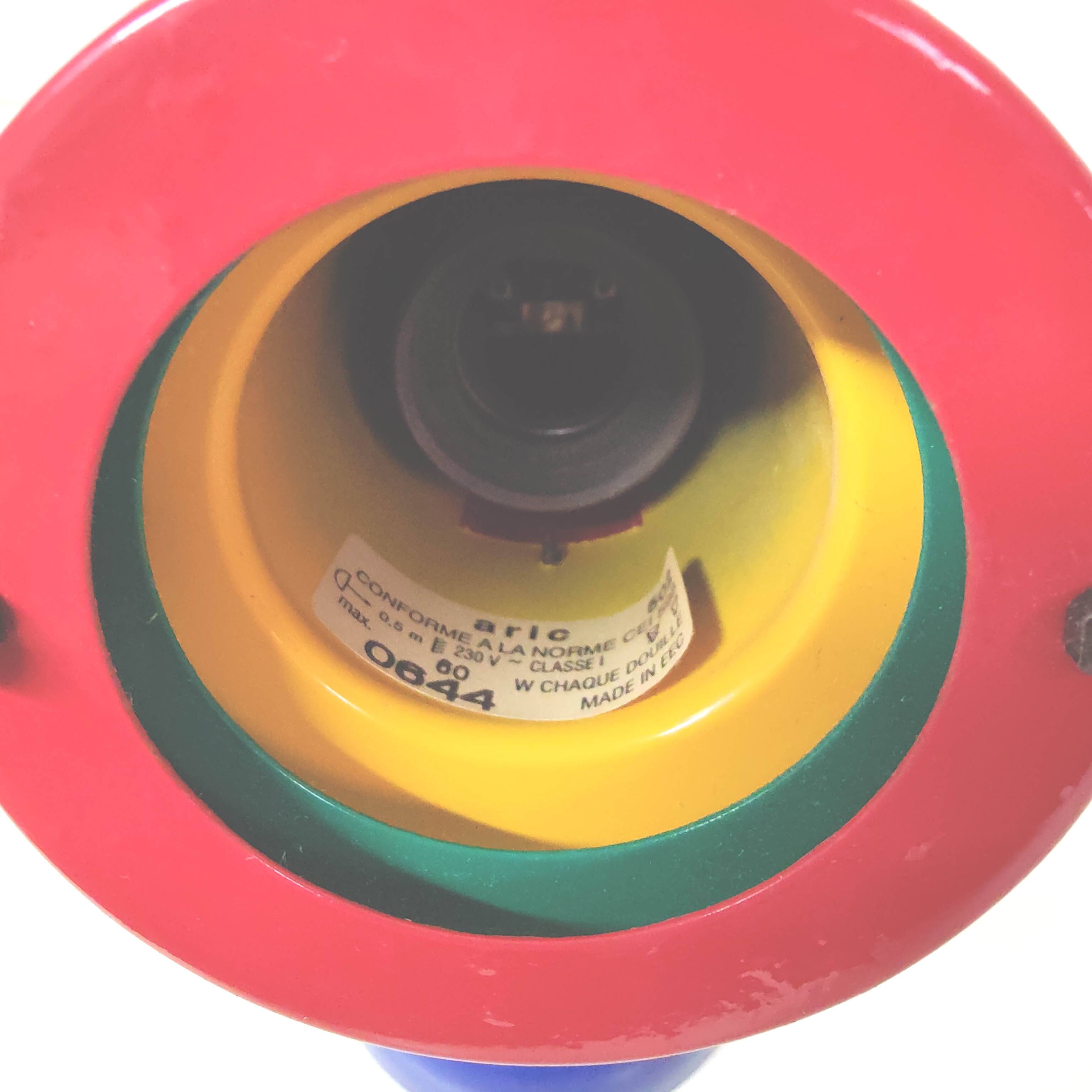 Menphis type primary color spot light from the 80s