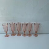 Pink flutes Selency x Monoprix Croisé Laroche