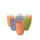 Vintage orangeade granite glasses 40'/50's