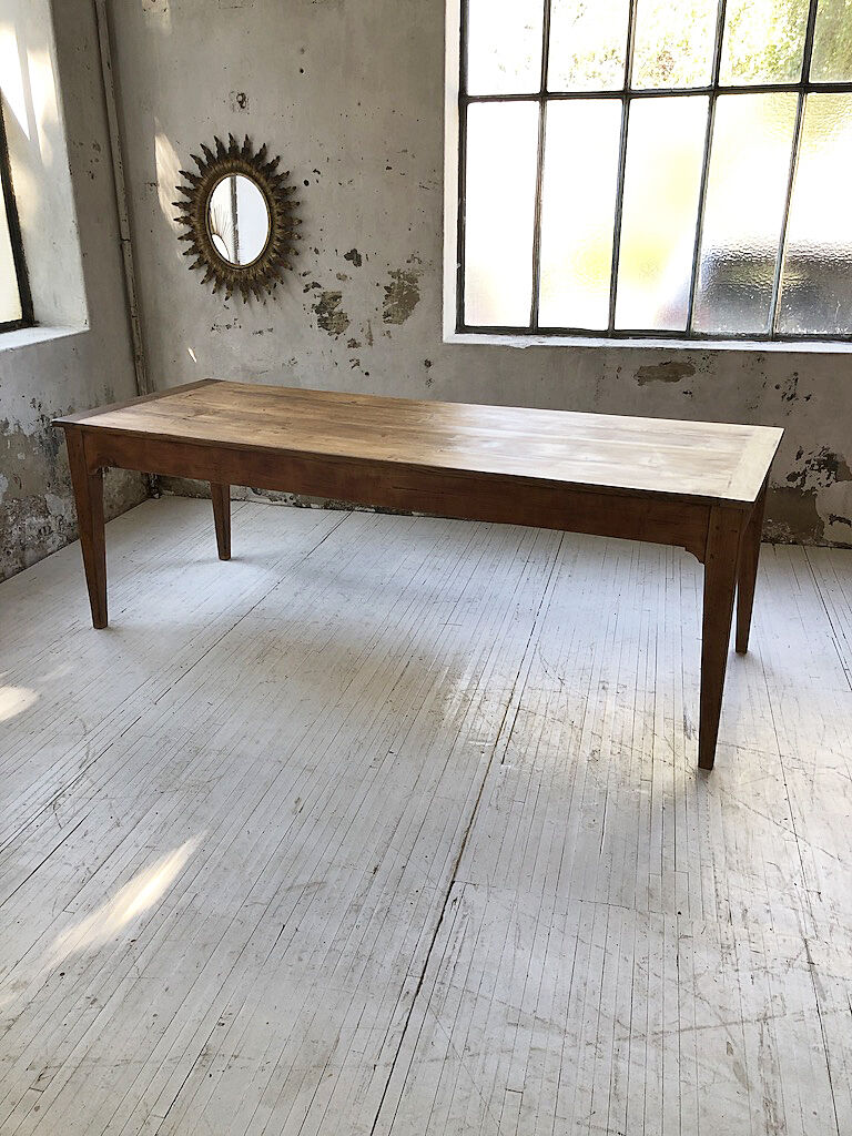 Oak farm table 2m20