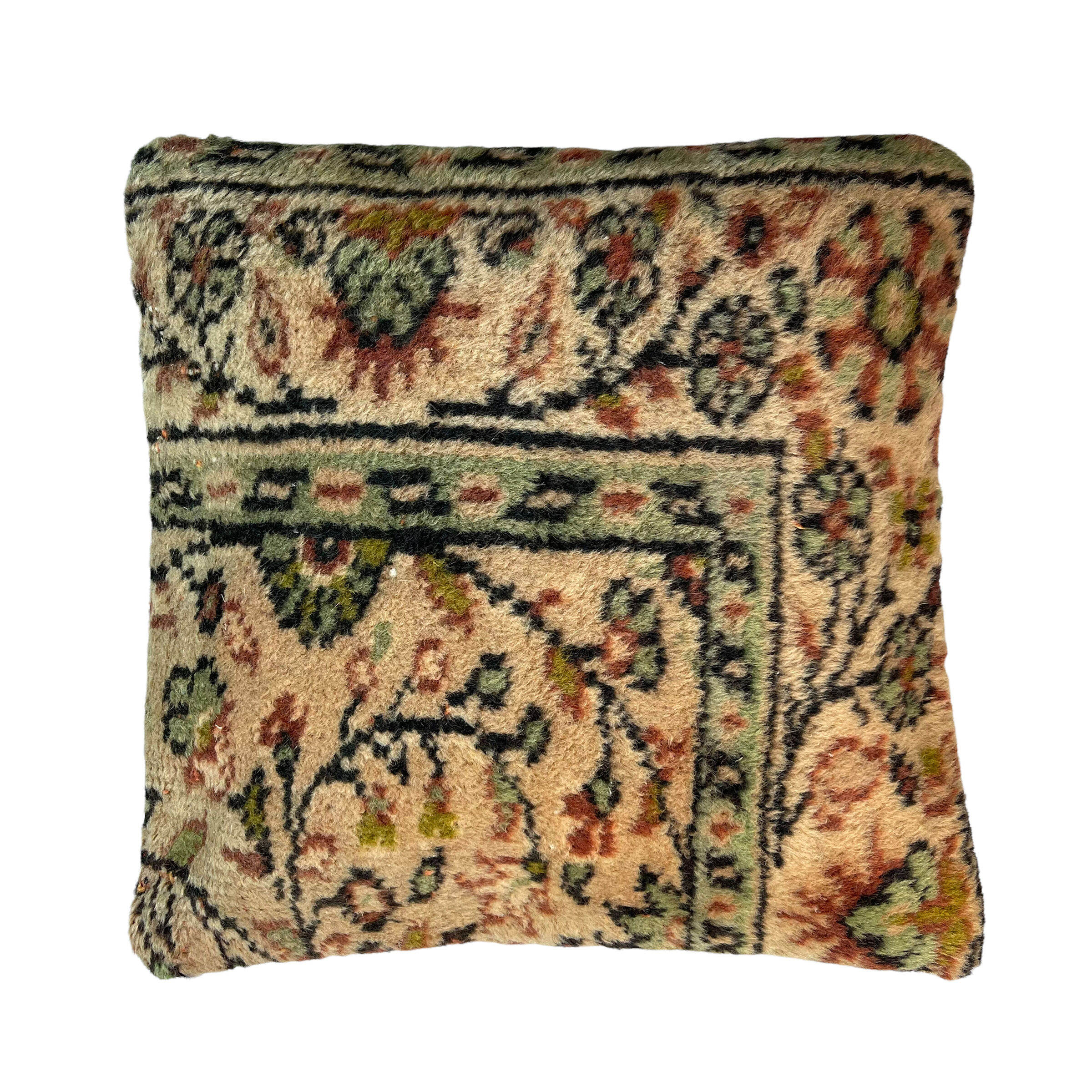 Housse de coussin de tapis turc vintage 45 x 45 cm