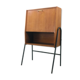 A hinged tray teak Secretary