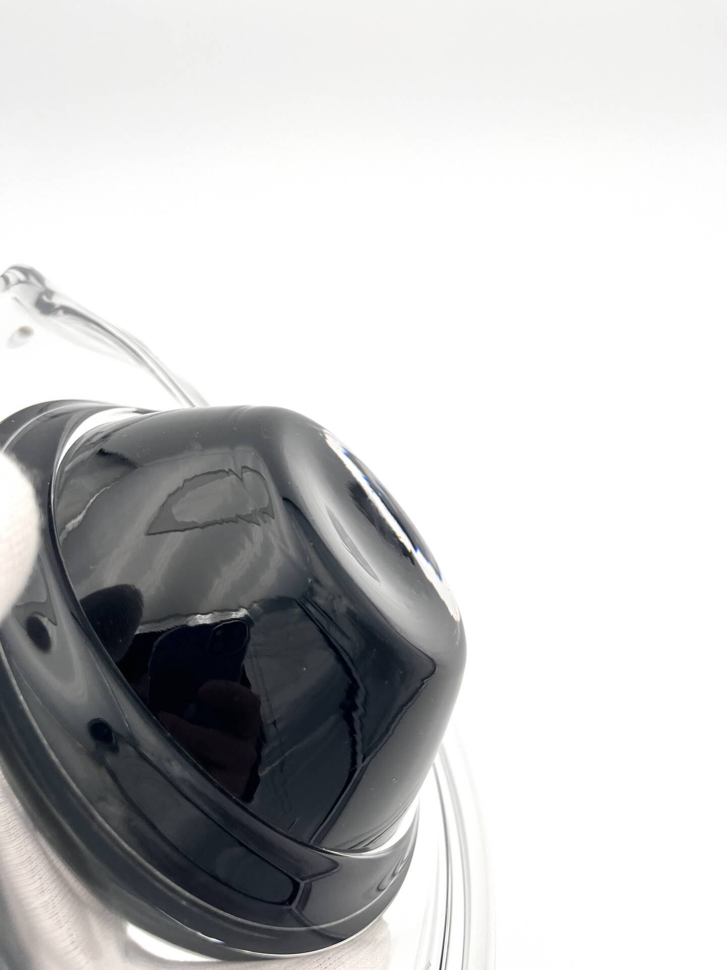 Coupe Vide-Poche Design Verre d'Art Soufflé Signé Ioan Barna
