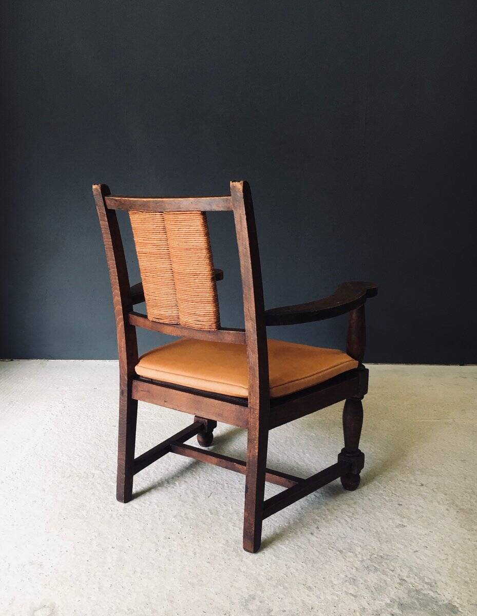 Mid-Century Modernist Armchairs in the style of Francis Jourdain, France, 1940s, Set of 2