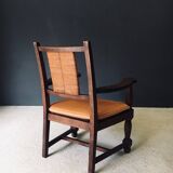 Mid-Century Modernist Armchairs in the style of Francis Jourdain, France, 1940s, Set of 2