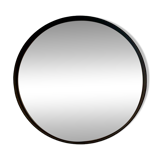 Miroir rond noir 50cm