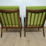 Lounge chairs by Ton, Set of 2