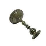 Empire candlestick, silver-plated brass, Austria, early 20th century