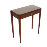 Mahogany bedside table, Sweden, 1950s
