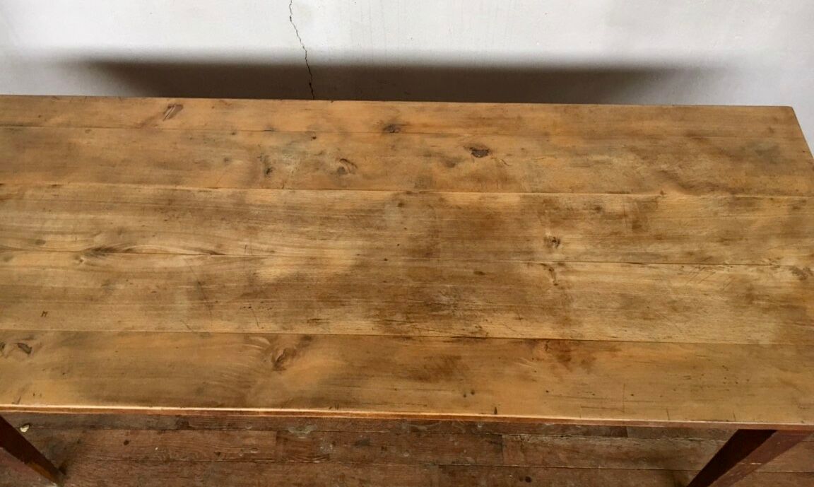 Old bistro table