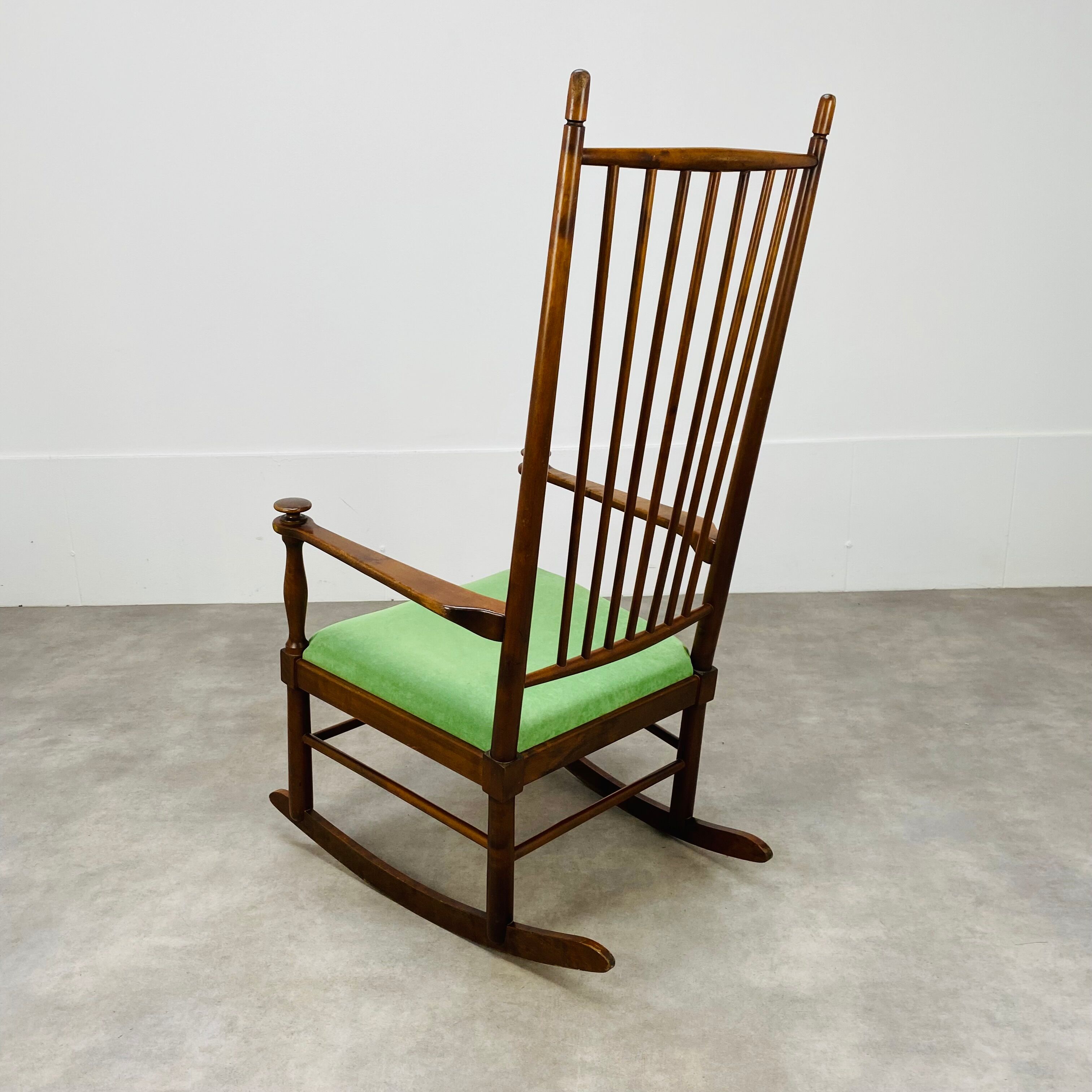Rocking chair scandinave de Karl Axel Adolfsson pour Gemla 1960