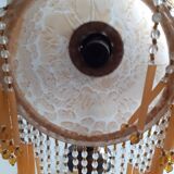 Pair of grapevine wall lamps