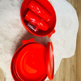 Picnic ball 70's red